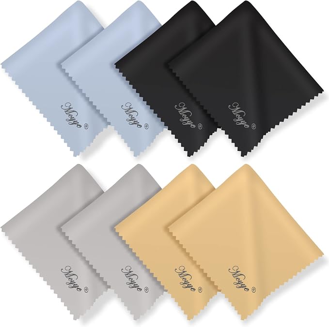 Mcyye 8 PCS Microfiber Cleaning Cloth by Mcyye