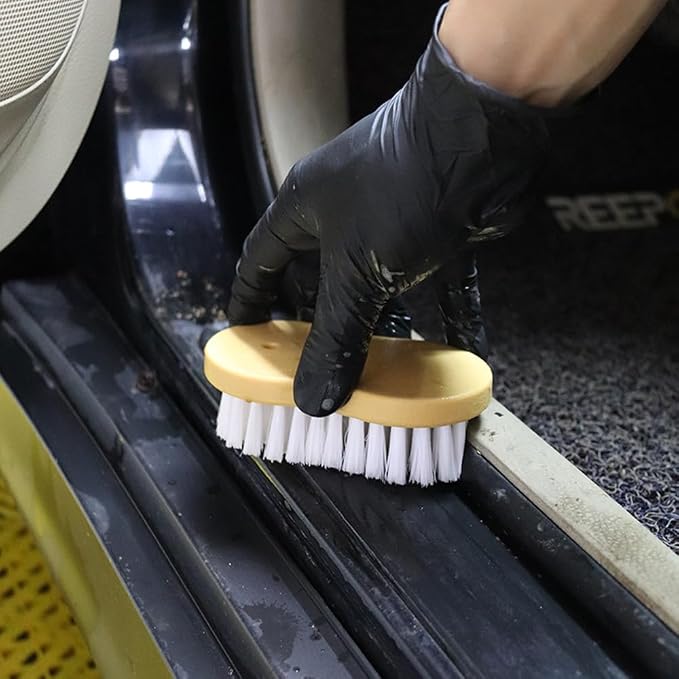 JSCARLIFE Deep Scrub Cleaning Brush Soft bristles Heavy Duty Scrub Brush - Image 4
