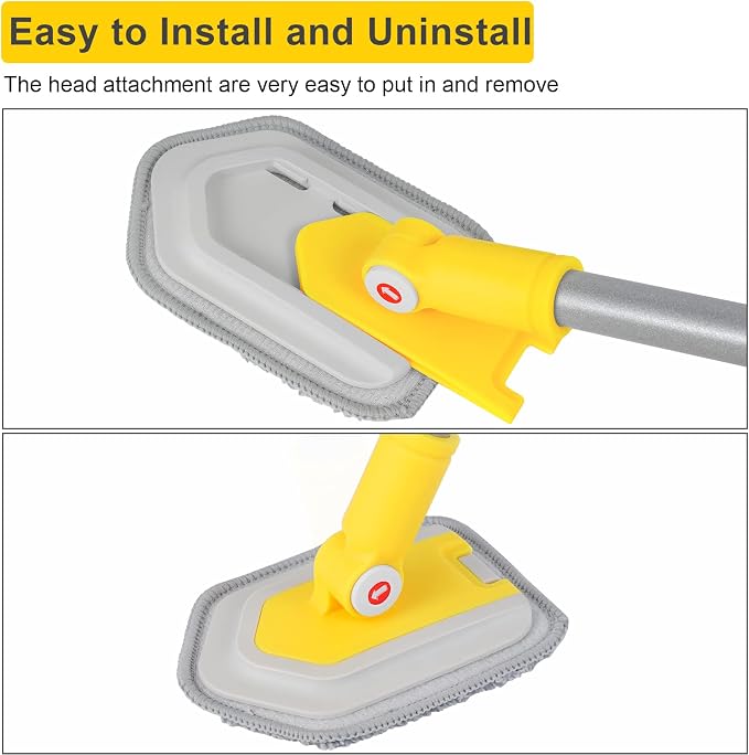 2 Pack Baseboard Brush Refill Replacement Head Scrub - Image 4