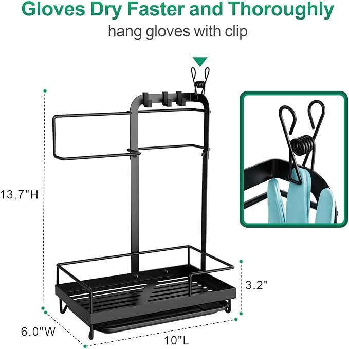 GSlife Sink Caddy Kitchen Sink Organizer - Image 2