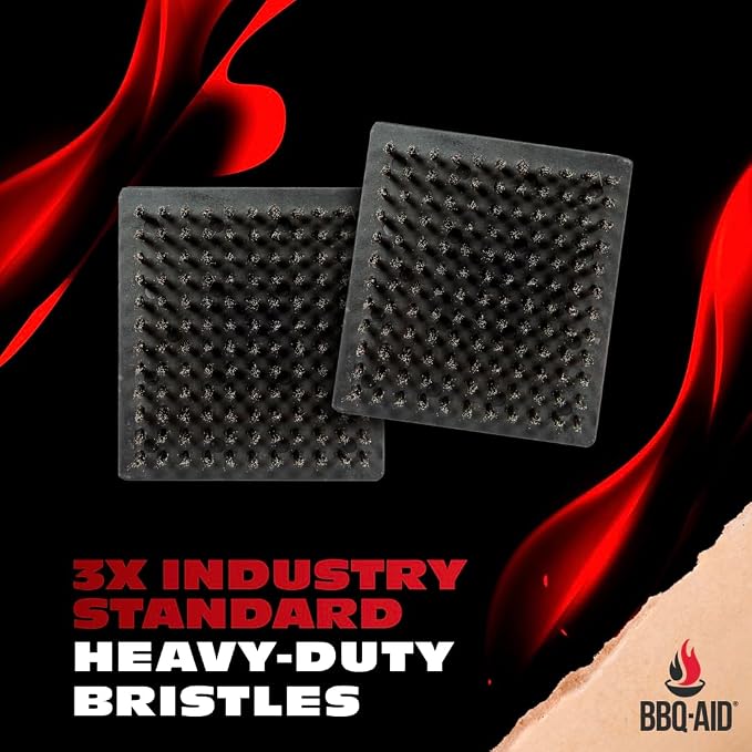 BBQ-Aid Grill Brush and Scraper - Image 3