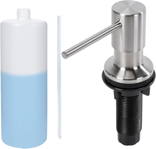 Soap Dispenser for Kitchen Sink Built in Sink Soap Dispenser, Countertop Soap by rigicko