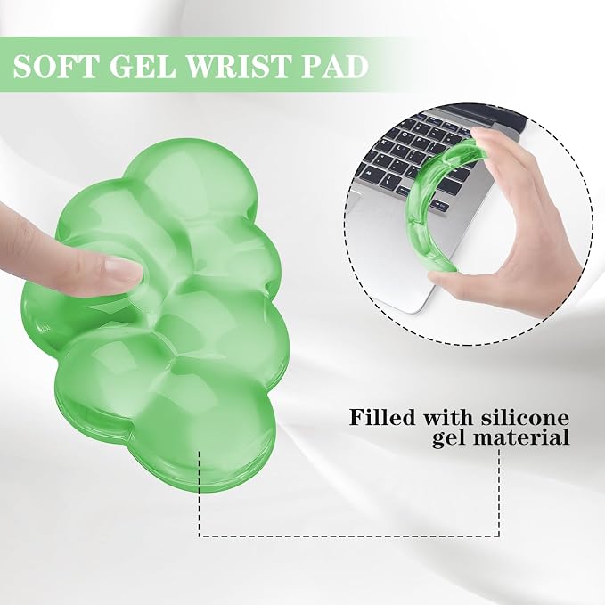 Gel Cloud Mouse Wrist Rest, Cute Wrist Support and Arm Support - Image 3