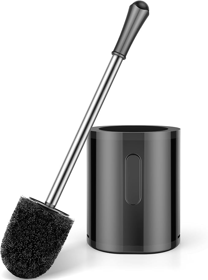 Toilet Brush, Compact Size Toilet Bowl Brush by AONEZ