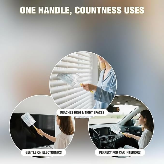 12PC Replacement Duster Handles, Compatible - Image 6