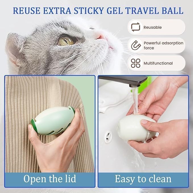 Washable Sticky Roller, Reusable Lint Rollers - Image 2