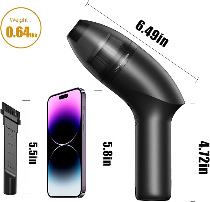 4.3Kpa Keyboard Vacuum Cleaner Mini：Handheld Computer Vacuum Cordless - Image 9