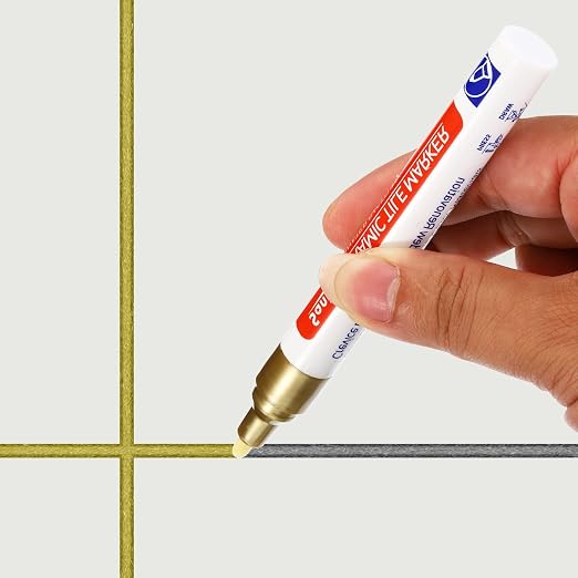 PATIKIL Grout Pen, 4 Pack Black Tile Marker Waterproof Grout Sealer Pen Tile - Image 7