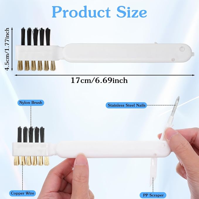 2 PCS Gas Stove Cleaner Brush, Kitchen Cleaning Scrub Brush - Image 5