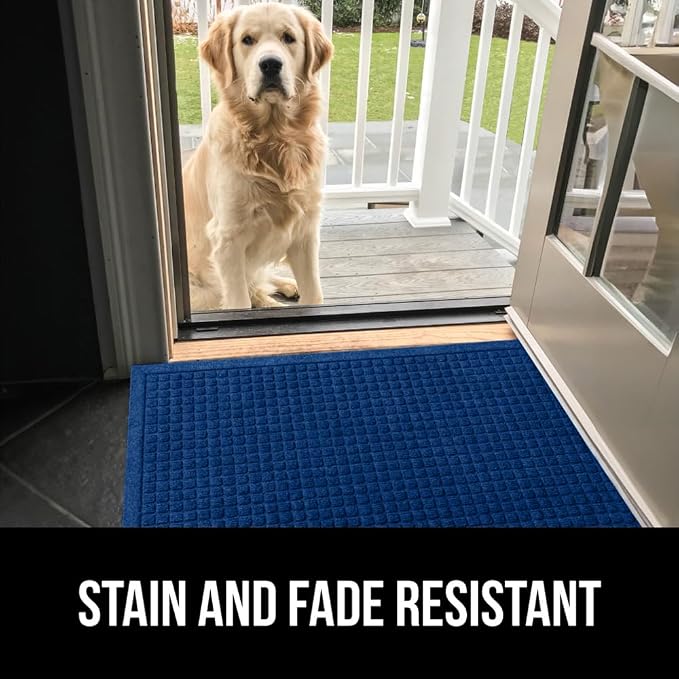GORILLA GRIP Front Door Mat, Indoor Outdoor Ultra Absorbent HydroAbsorb Doormat - Image 10