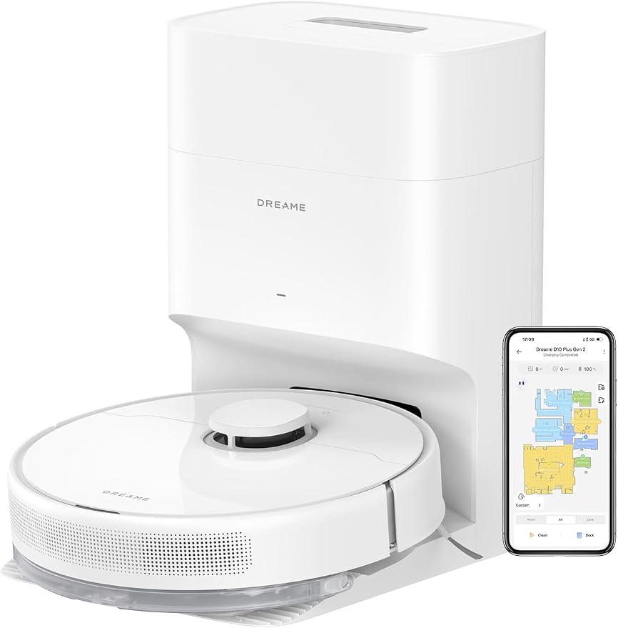 DREAME D10 Plus Gen 2 Robot Vacuum and Mop by Dreame