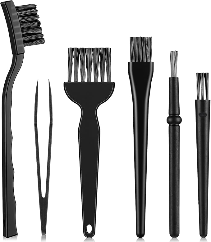 6 Pcs Small Cleaning Brushes for Tight Spaces Mini Electronics Cleaning Brush by Unknown