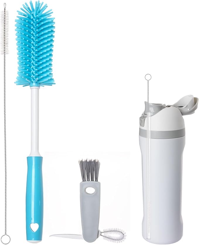 3 Pack Water Bottle Cleaner Brush Set by Unknown