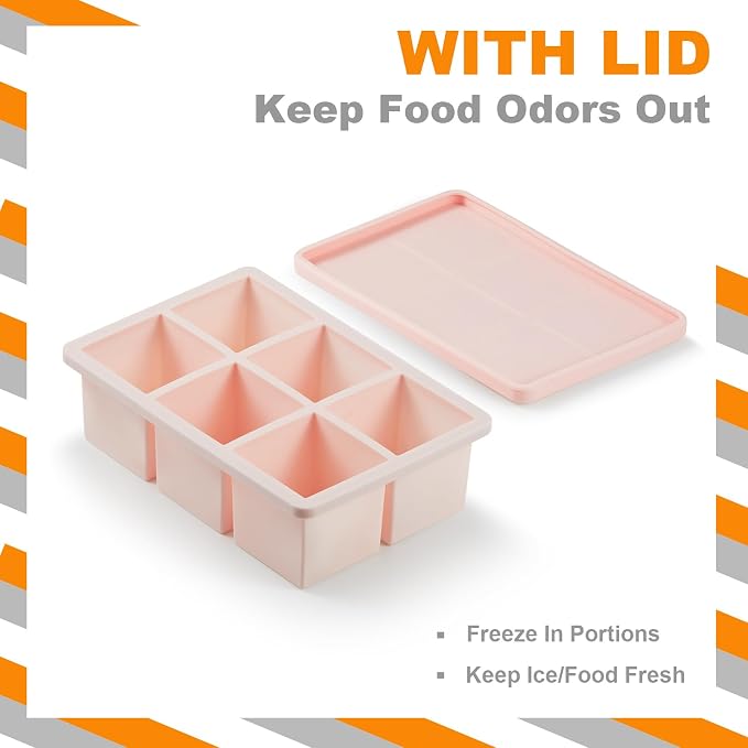 Nax Caki Pink Large Ice Cube Tray - Image 2