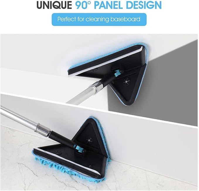 20 Feet High Ceilings Baseboard Wall Cleaner Mop - Image 3
