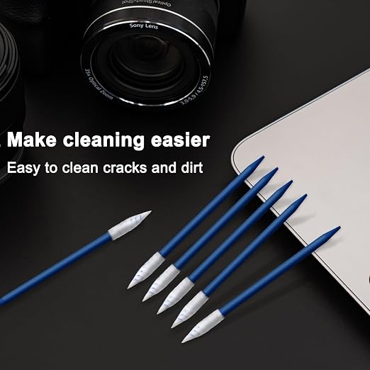 Wellgler's Electronics Cleaning swabs, Sponge tip Detail swabs, lint-Free Foam - Image 5