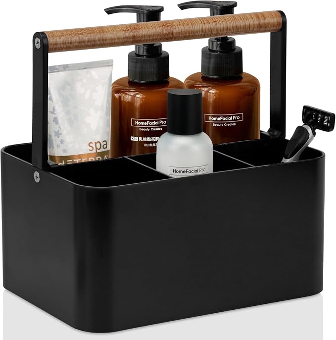 Portable Shower Caddy Dorm: Bathroom Caddy Organizer by MakesYourHomeMoreOrganized