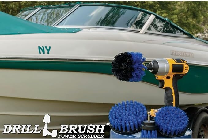 Drillbrush Boat Hull Cleaner Set/Swimming Pool Accessories - Image 4