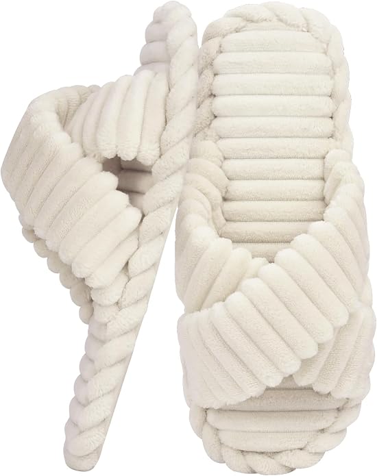 ZOORON Women's Cozy Slippers Crossbands & Durable Foam by ZOORON
