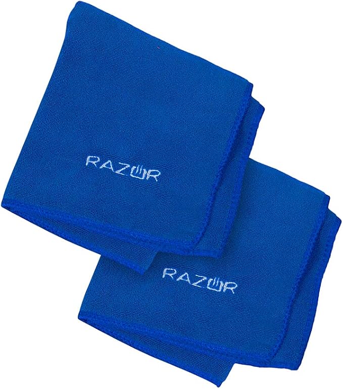Mr. Bar-B-Q Razor 2 Pack Microfiber Griddle Towel Cloth by MrBar-B-Q