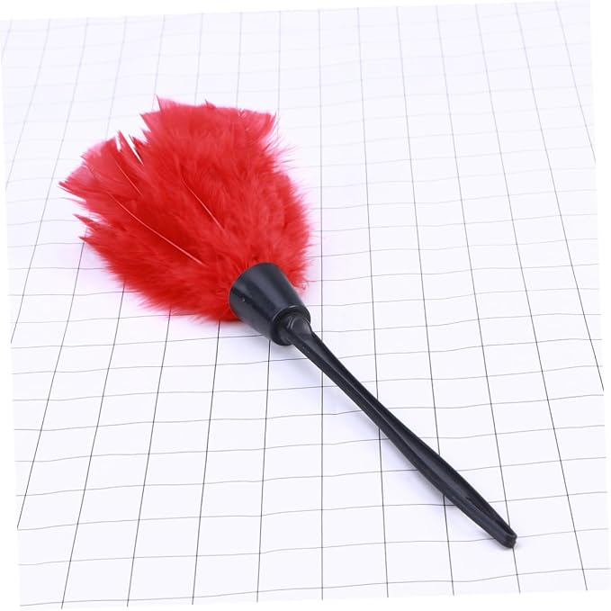 Red Turkey Plumage Duster Tool - Image 9