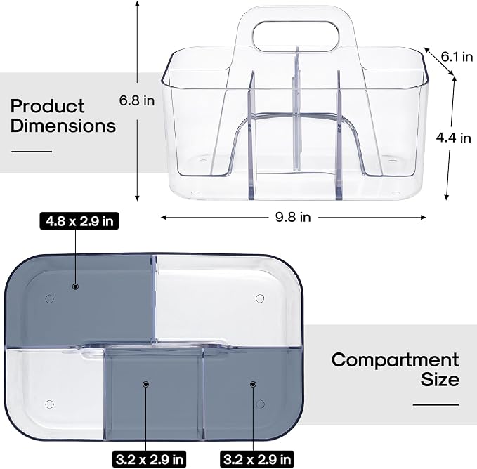 Multiuse Caddy Organizer with Handle - Image 5
