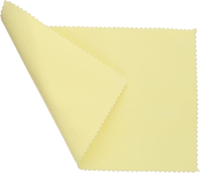 Sunshine Polishing Cloth – Soft Yellow Cloth Cleans Jewelry, Copper and Metals by TheBeadsmith