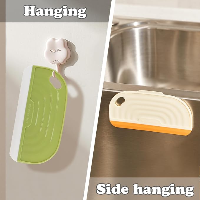 2 PCS Small Handhold Squeegee for Household, Mini Size Silicon Cleaning Scraper - Image 5