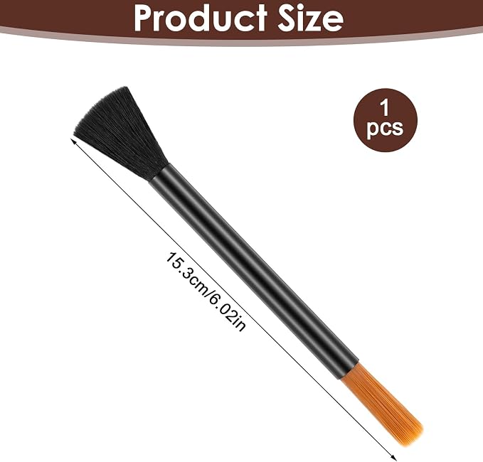 Coffee Grinder Cleaning Brush, Double Head Espresso Brush, Barista Dusting - Image 2