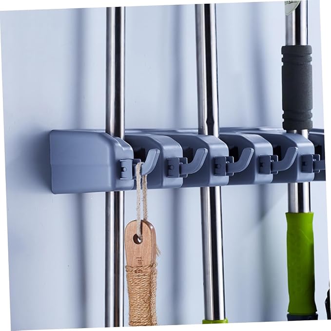 Cabilock Multi-purpose Wall Mounted Mop Holder - Image 9