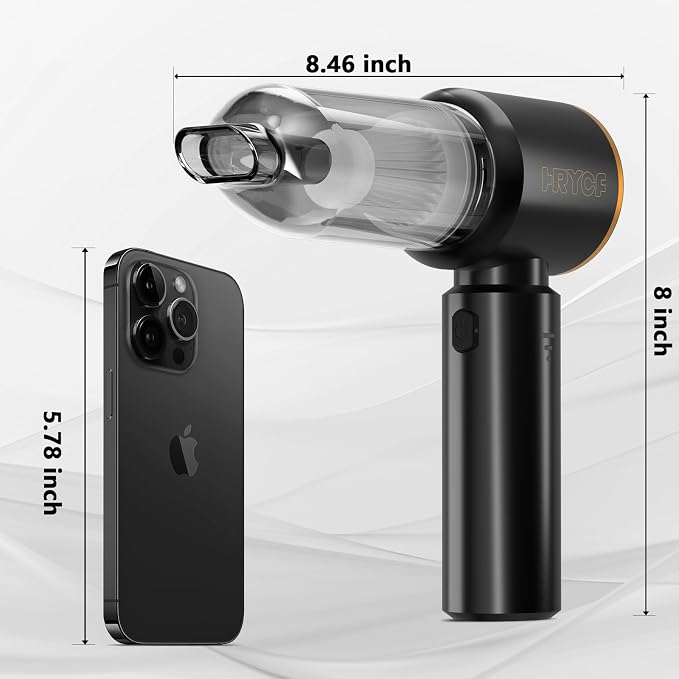 Car Vacuum Cleaner, Handheld Vacuum, 20000PA High Power 4-in-1 Portable - Image 7