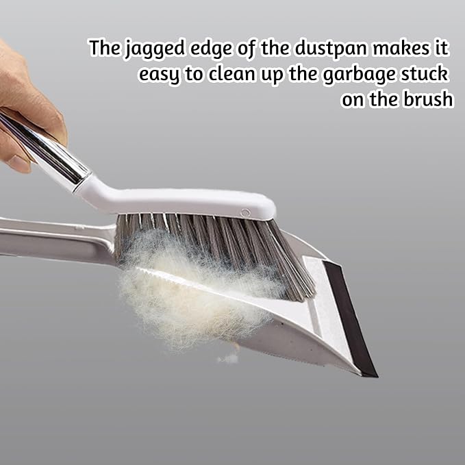 PINVNBY Mini Dustpan and Brush Set, Pet Cage Cleaner - Image 6