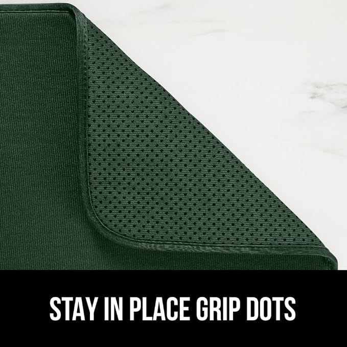 GORILLA GRIP Ultra Water Absorbent Microfiber Dish Drying Mat, Quick Dry Thick - Image 4
