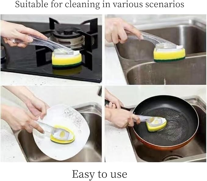 2 PCS Heavy Duty Dish Wand Refills Kit - Image 2