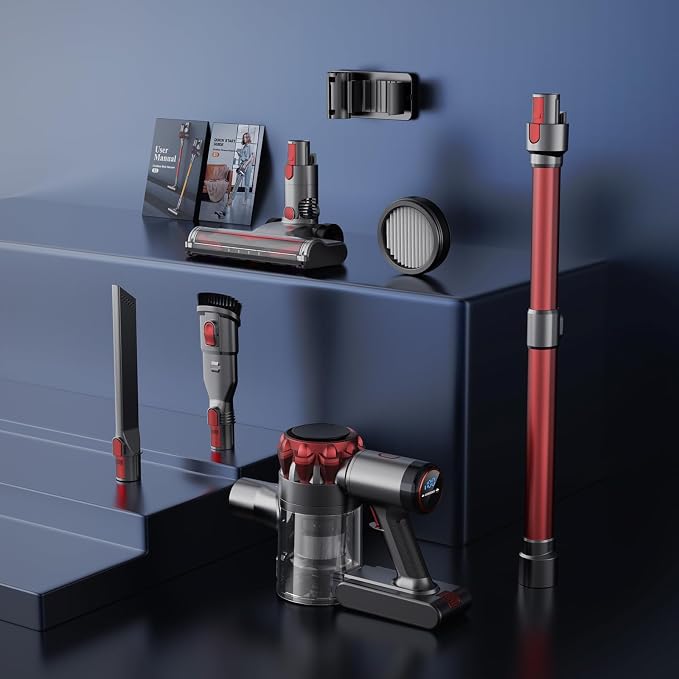 S3P Cordless Vacuum Cleaner, 45kPa Powerful Vacuum Cleaners - Image 8