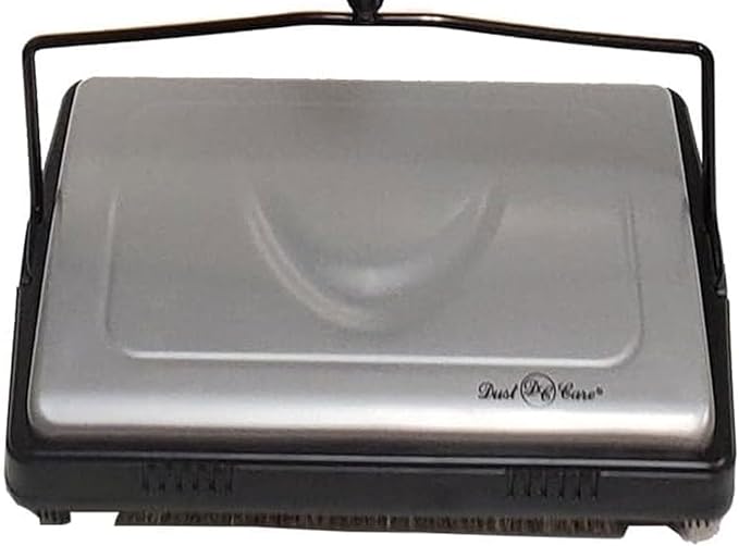 Dust Care DC 12985 11" Cleaning Path Commercial Grade Carpet Sweeper – - Image 4