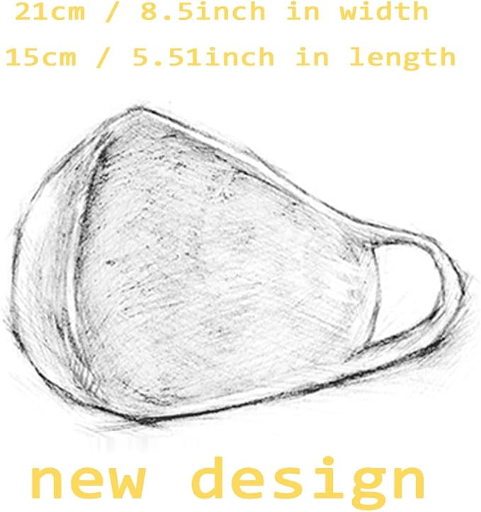 Pack 3 Dust Mouth Mask - Image 3