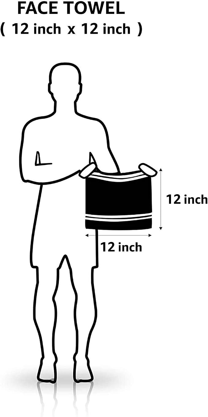 Amazon Basics washcloth for Bathroom, 100% Cotton Extra Absorbent, Fast Drying - Image 10