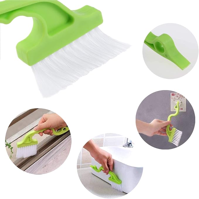 8 Pcs Hand-held Groove Gap Cleaning Tools, Door Window Track Cleaning Tools - Image 4