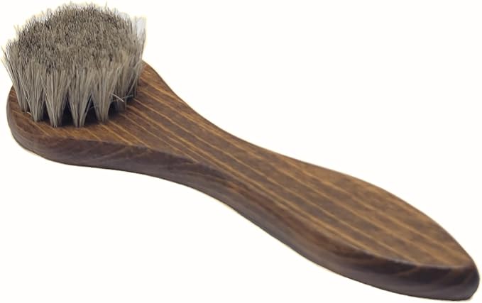 Meltonian Maxi Dauber Brush | 1.5" Rounded Head Premium Horse Hair Applicator by Meltonian