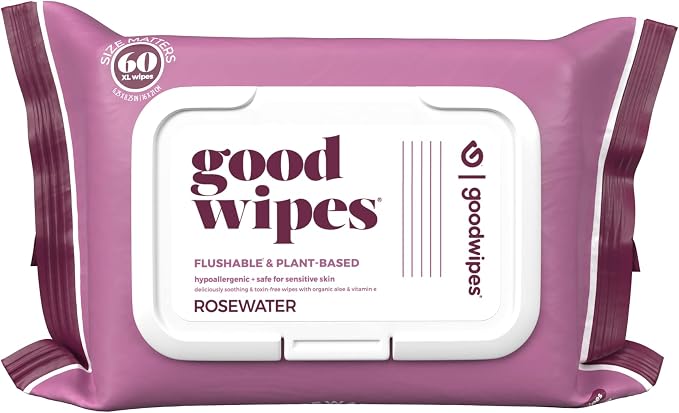 goodwipes Flushable Butt Wipes Made by goodwipes