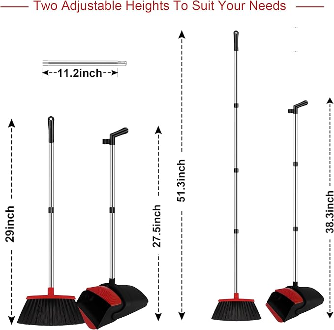 Broom and Dustpan Set for Household - Image 2