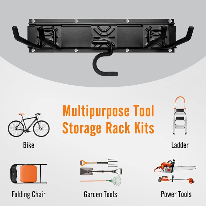 Tool Rack Kits, Garage Wall Organization Hanger - Image 6