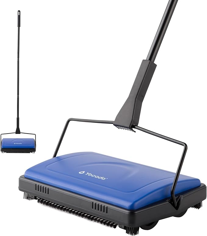 Yocada Carpet Sweeper Cleaner for Home Office Low Carpets Rugs Undercoat by Yocada