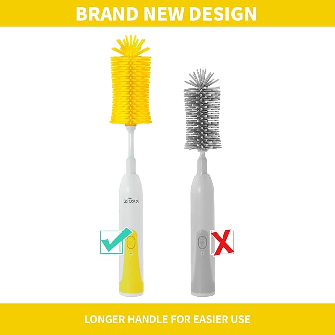 Electric Bottle Brush Cleaner, Portable Electric Baby Bottle Brush Cleaner - Image 2