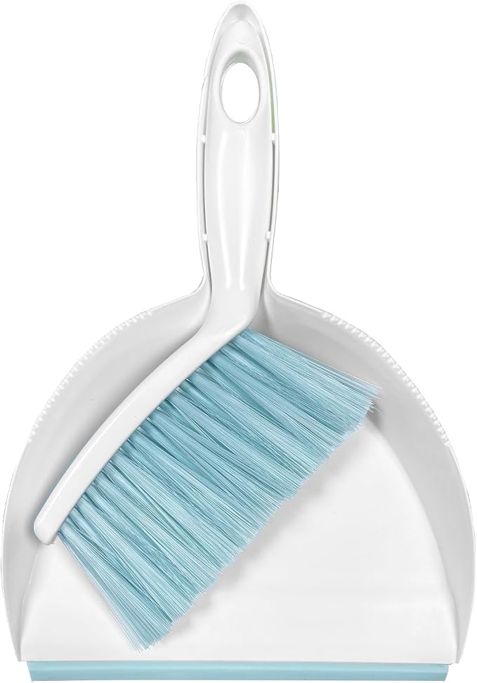 Mini Broom and Dustpan Set Small Dust pan & Brush Set Portable Cleaning Tools by Unknown