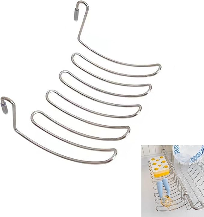 Kitchen Sponge Holder Kitchen Sink Caddy Organizer Attach to Standard Dish by Unknown