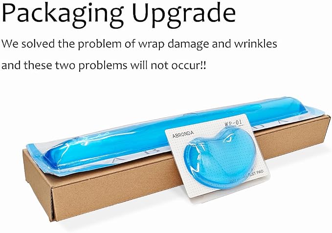 Gel Keyboard & Mouse Wrist Rest Set - Image 2