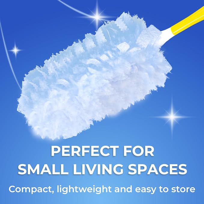 20 Count Duster Refills with Handle, Compatible with Swiffer Dusters Handle - Image 4