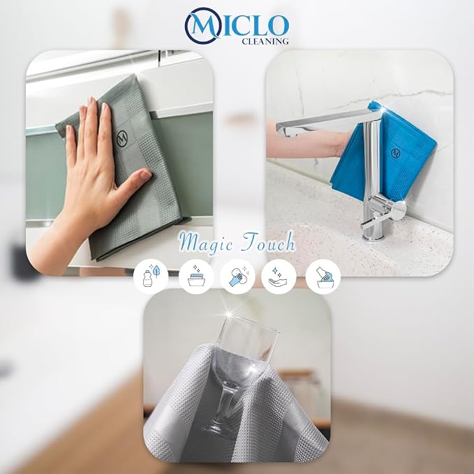 Microfibre Premium Cleaning Cloth Set of 3 - Image 6